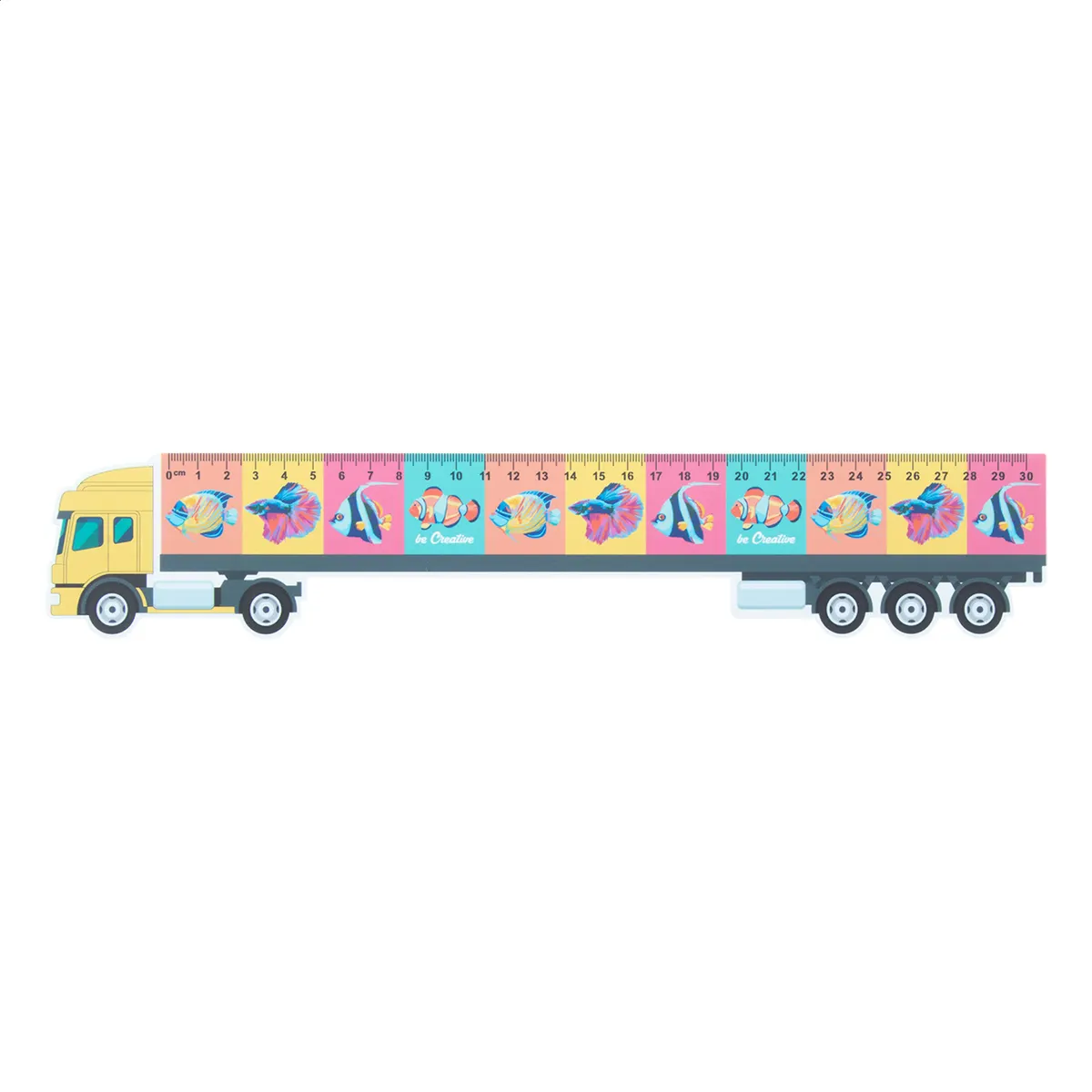 Trucker 30 linijka 30cm, ciężarówka, wariant AP718344, zdjęcie 1 z 5