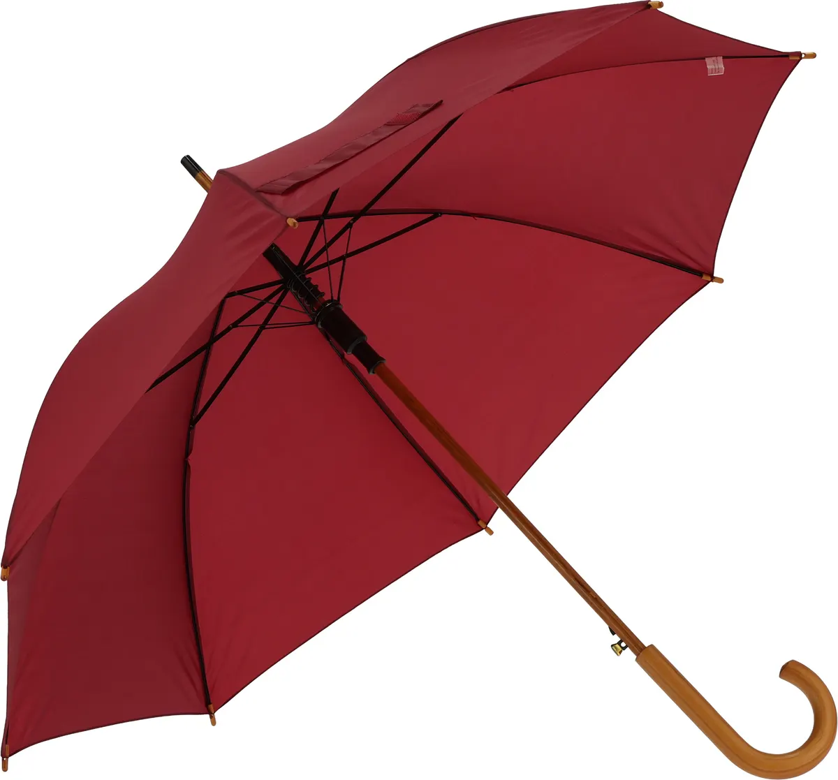 Parasol automatyczny drewniany Ø105 cm NANCY, wariant 513102, zdjęcie 1 z 5