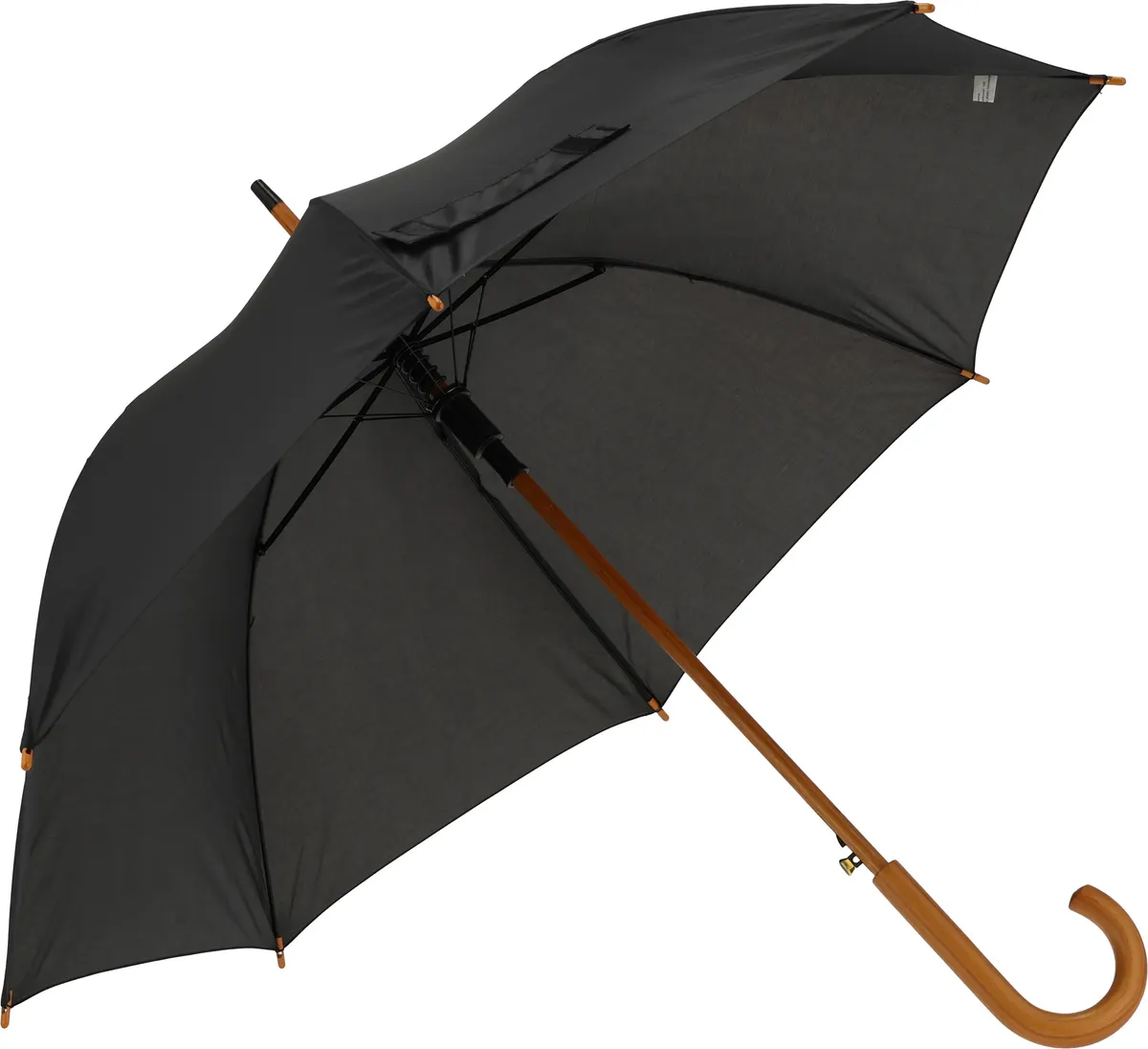 Parasol automatyczny drewniany Ø105 cm NANCY, wariant 513103, zdjęcie 1 z 5