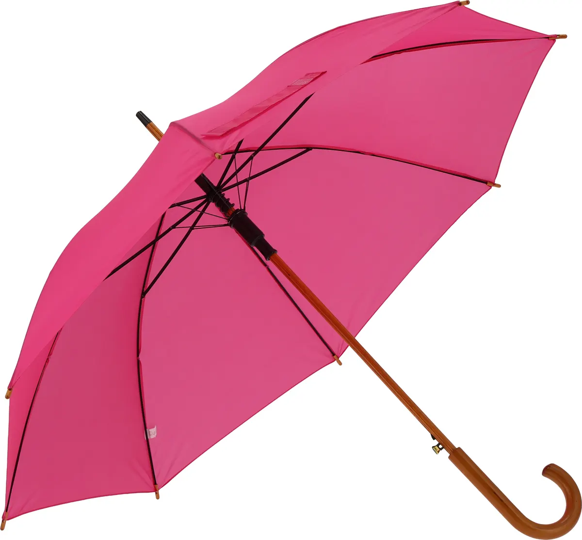 Parasol automatyczny drewniany Ø105 cm NANCY, wariant 513111, zdjęcie 1 z 5